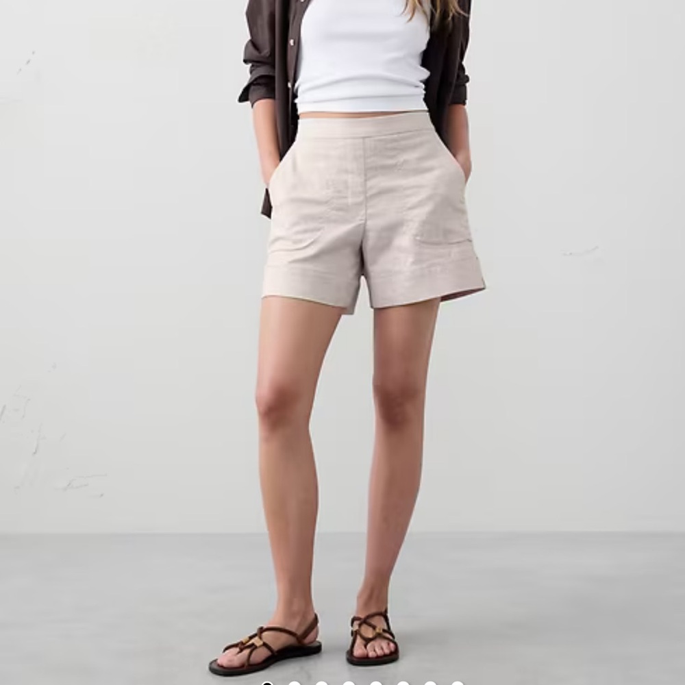 Banana Republic:  Linen Pull on Shorts